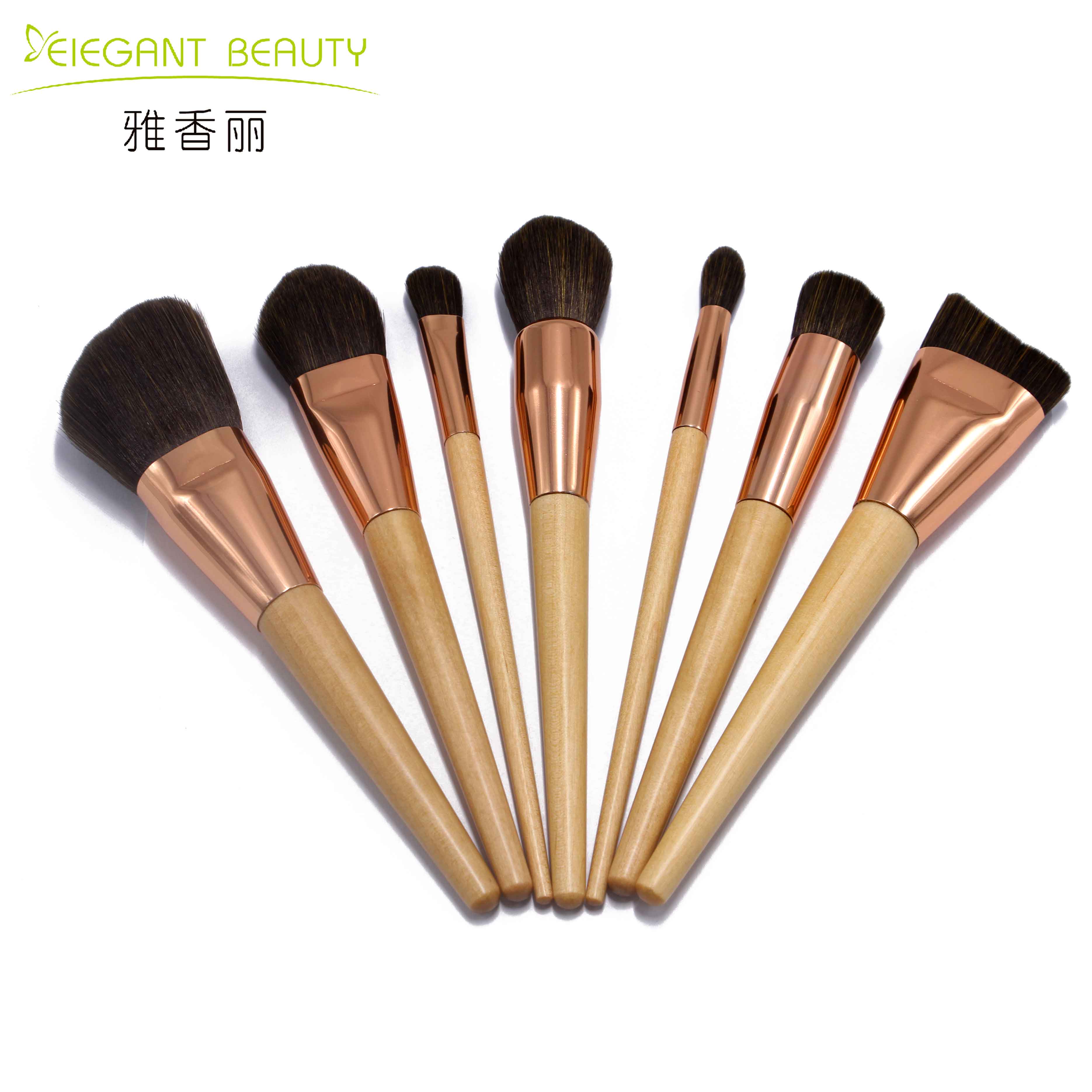 成套化妝刷的眉刷斜角角度如何適配不同眉形？